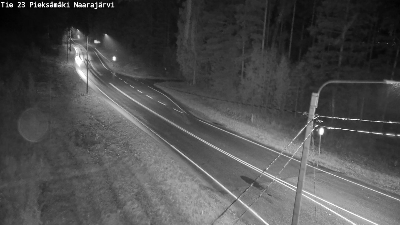 Weather Camera Image Road 23 Pieksämäki, Naarajärvi, Pieksämäki, Etelä-Savo