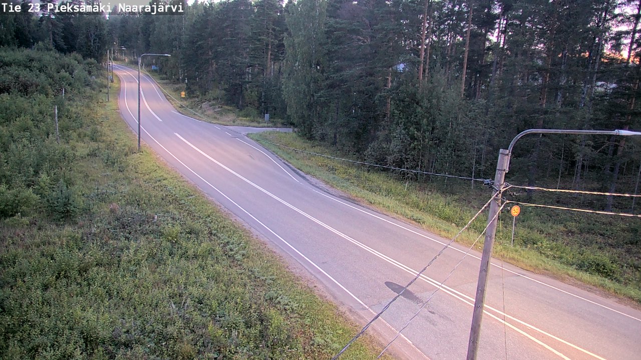Kelikamerat Kuva Tie 23 Pieksämäki, Naarajärvi, Pieksämäki, Etelä-Savo