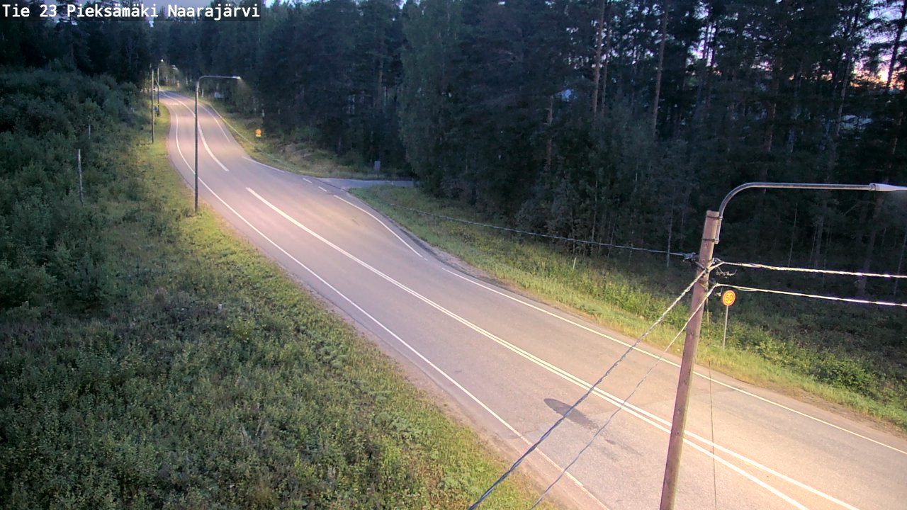 Kelikamerat Kuva Tie 23 Pieksämäki, Naarajärvi, Pieksämäki, Etelä-Savo