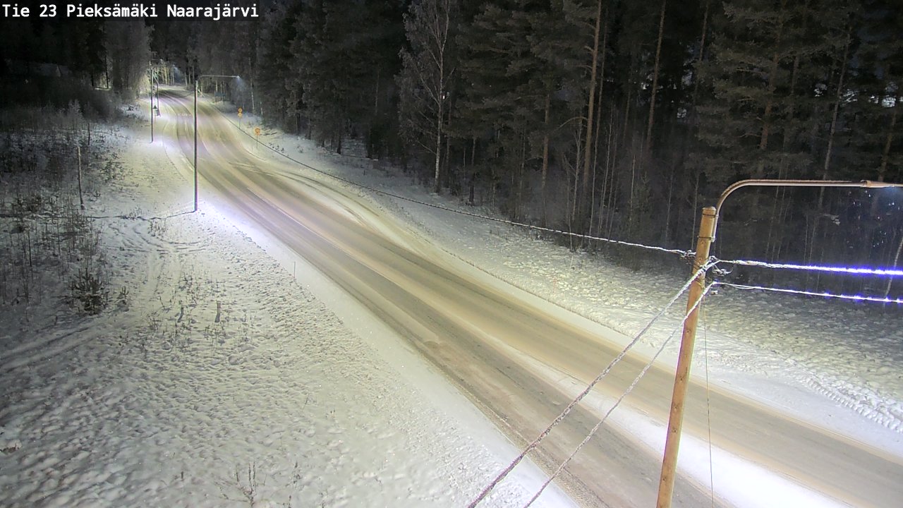 Kelikamerat Kuva Tie 23 Pieksämäki, Naarajärvi, Pieksämäki, Etelä-Savo