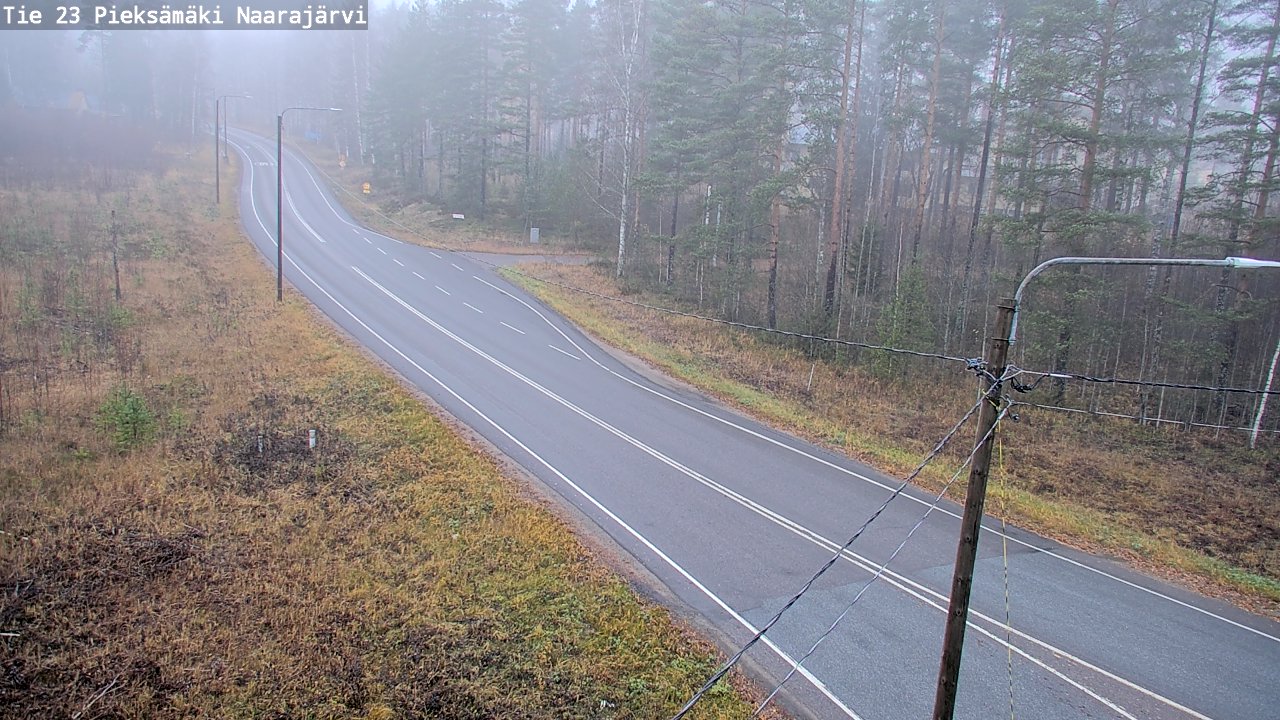 Kelikamerat Kuva Tie 23 Pieksämäki, Naarajärvi, Pieksämäki, Etelä-Savo