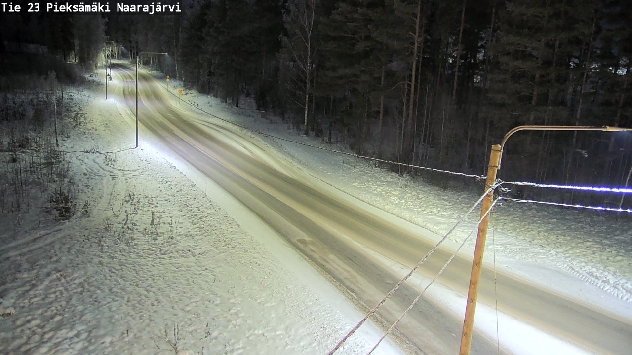 Kelikamerat Kuva Tie 23 Pieksämäki, Naarajärvi, Pieksämäki, Etelä-Savo