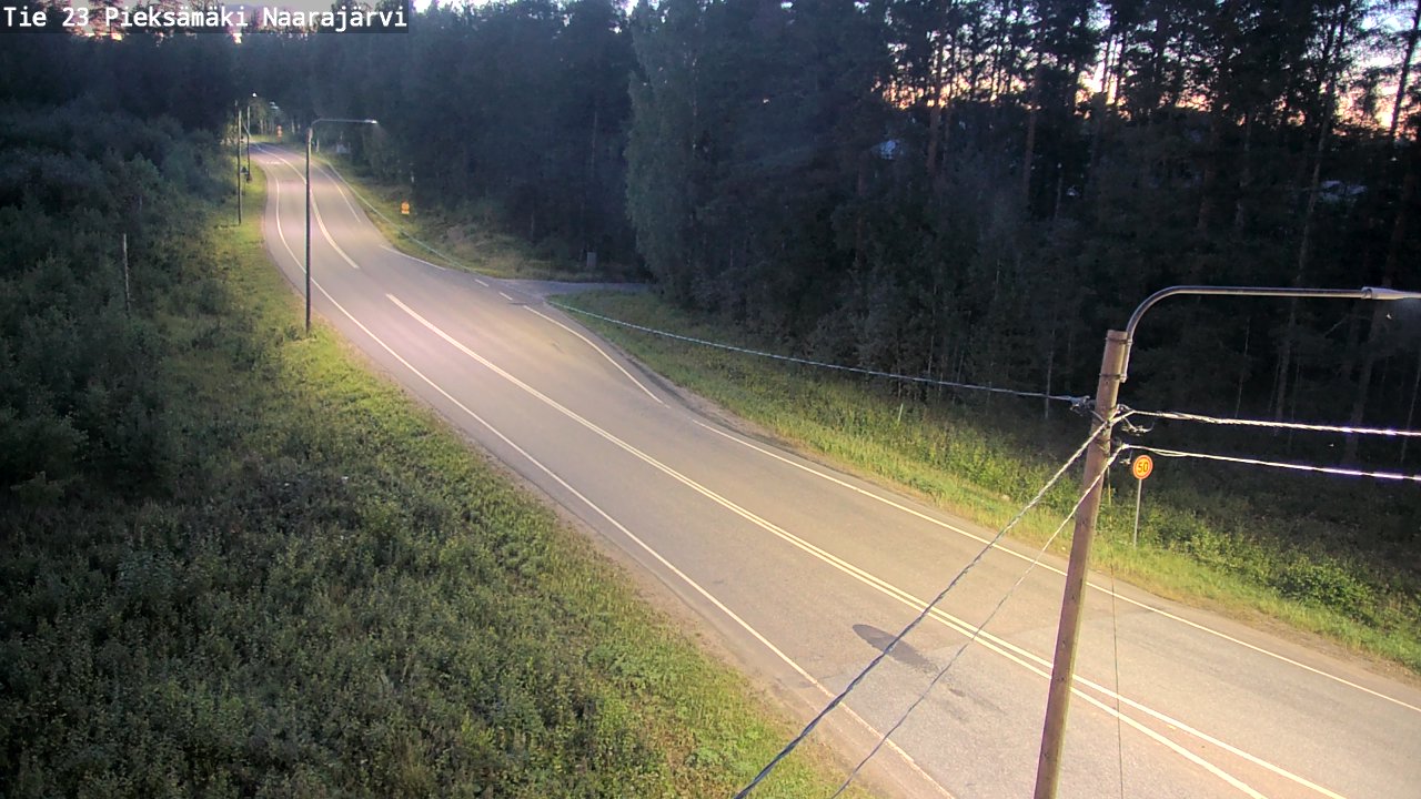 Kelikamerat Kuva Tie 23 Pieksämäki, Naarajärvi, Pieksämäki, Etelä-Savo