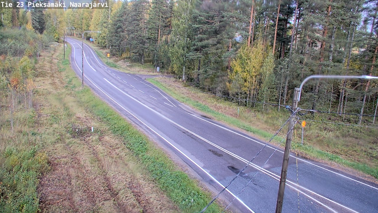 Kelikamerat Kuva Tie 23 Pieksämäki, Naarajärvi, Pieksämäki, Etelä-Savo