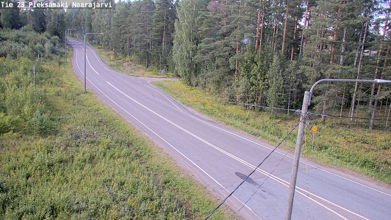 Kelikamerat Kuva Tie 23 Pieksämäki, Naarajärvi, Pieksämäki, Etelä-Savo