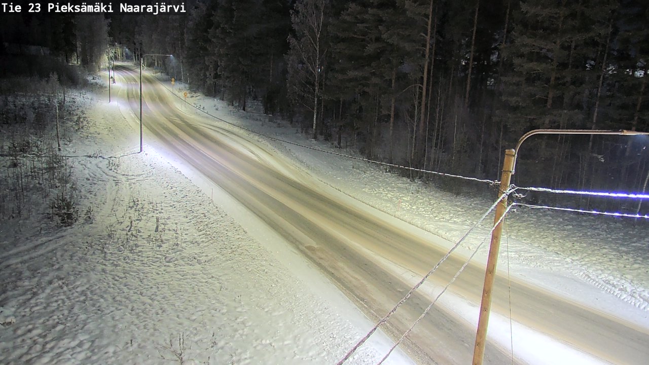 Kelikamerat Kuva Tie 23 Pieksämäki, Naarajärvi, Pieksämäki, Etelä-Savo