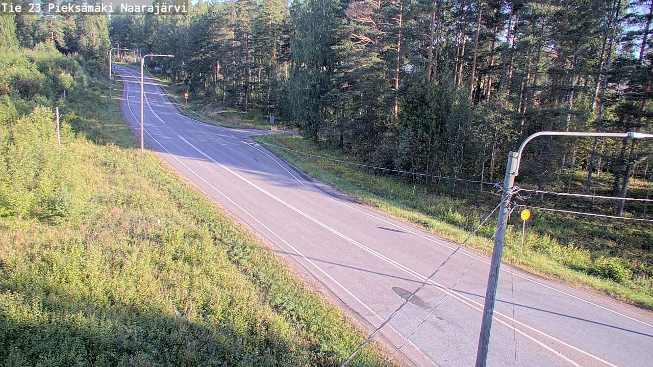 Kelikamerat Kuva Tie 23 Pieksämäki, Naarajärvi, Pieksämäki, Etelä-Savo