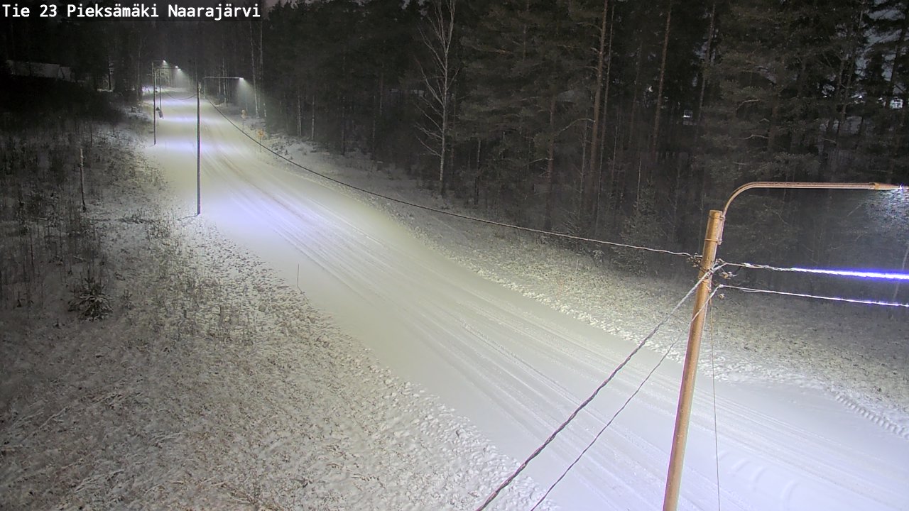 Kelikamerat Kuva Tie 23 Pieksämäki, Naarajärvi, Pieksämäki, Etelä-Savo