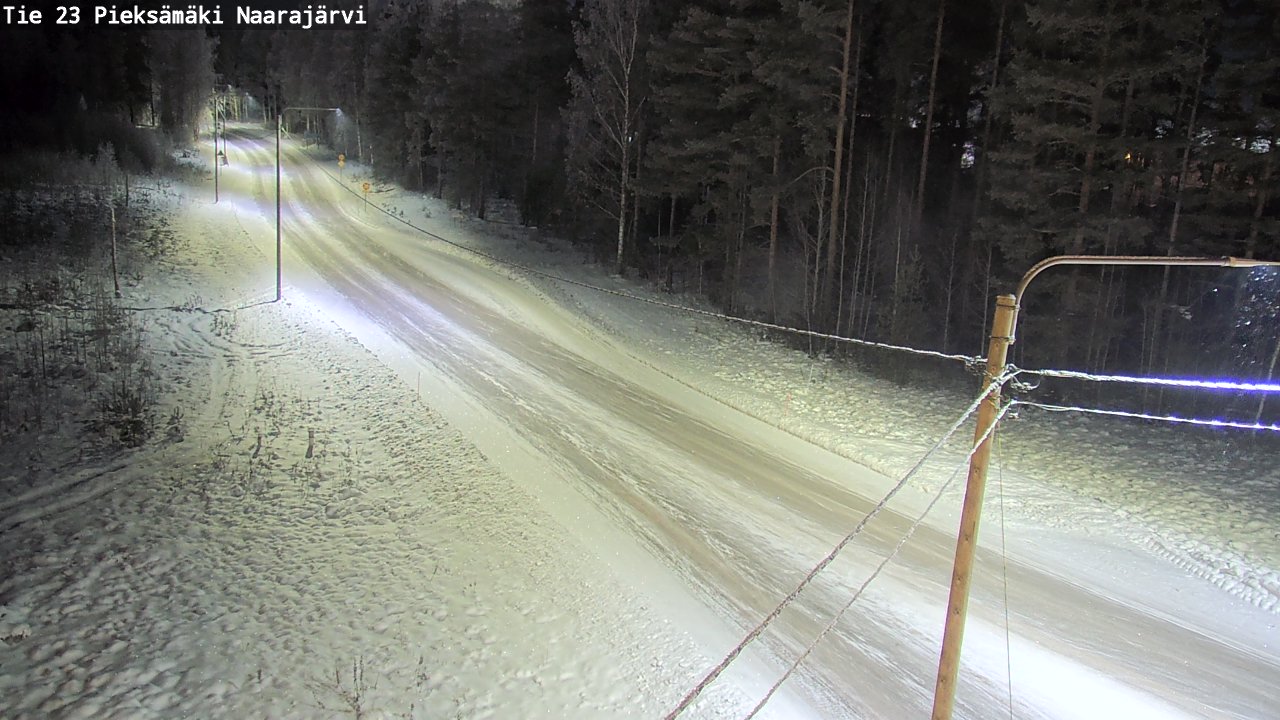 Kelikamerat Kuva Tie 23 Pieksämäki, Naarajärvi, Pieksämäki, Etelä-Savo