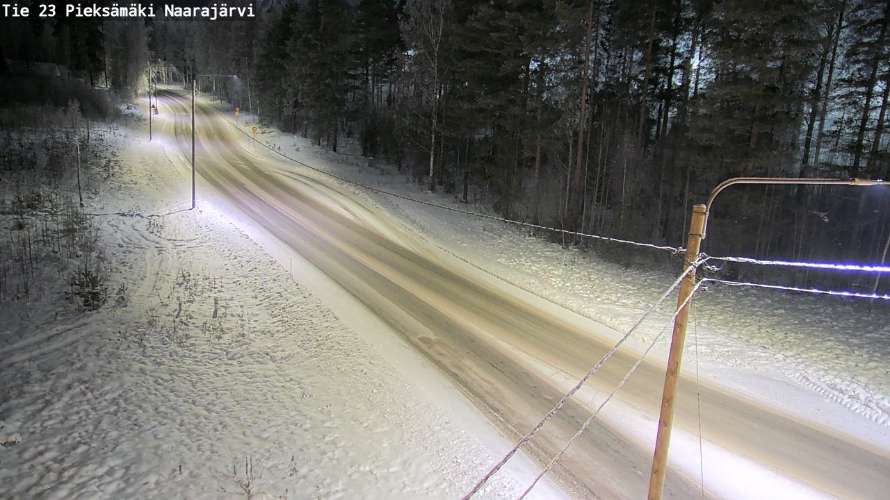Kelikamerat Kuva Tie 23 Pieksämäki, Naarajärvi, Pieksämäki, Etelä-Savo