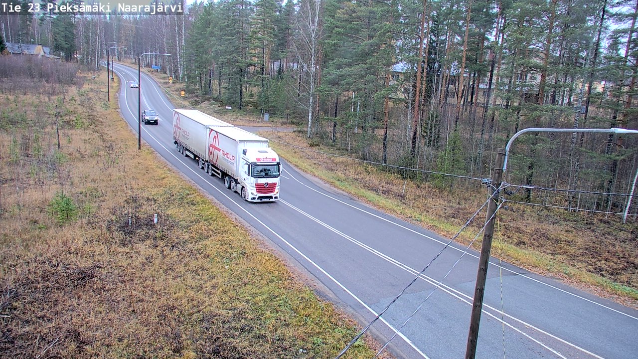 Kelikamerat Kuva Tie 23 Pieksämäki, Naarajärvi, Pieksämäki, Etelä-Savo