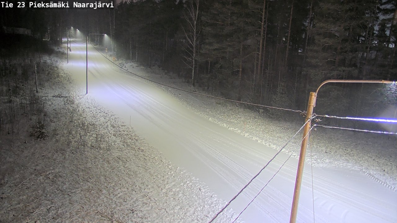 Kelikamerat Kuva Tie 23 Pieksämäki, Naarajärvi, Pieksämäki, Etelä-Savo