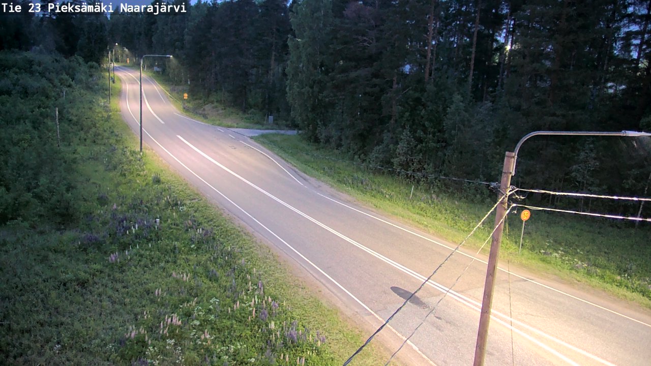 Kelikamerat Kuva Tie 23 Pieksämäki, Naarajärvi, Pieksämäki, Etelä-Savo