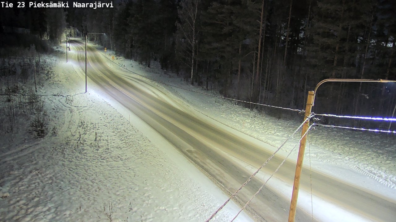 Kelikamerat Kuva Tie 23 Pieksämäki, Naarajärvi, Pieksämäki, Etelä-Savo