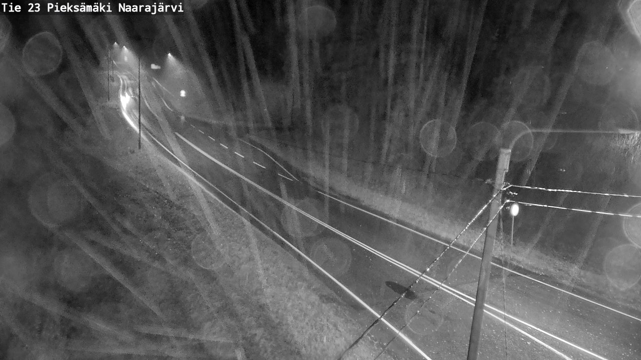 Weather Camera Image Road 23 Pieksämäki, Naarajärvi, Pieksämäki, Etelä-Savo