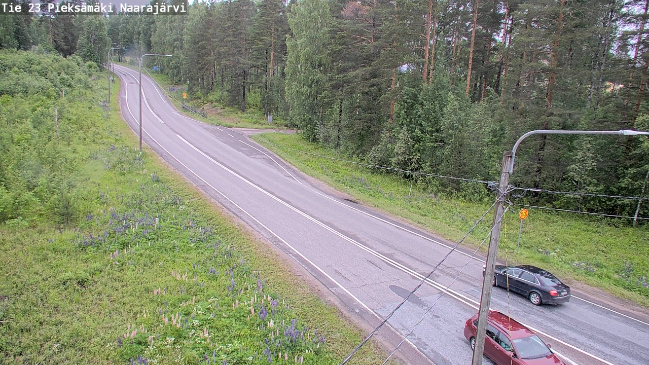 Weather Camera Image Road 23 Pieksämäki, Naarajärvi, Pieksämäki, Etelä-Savo