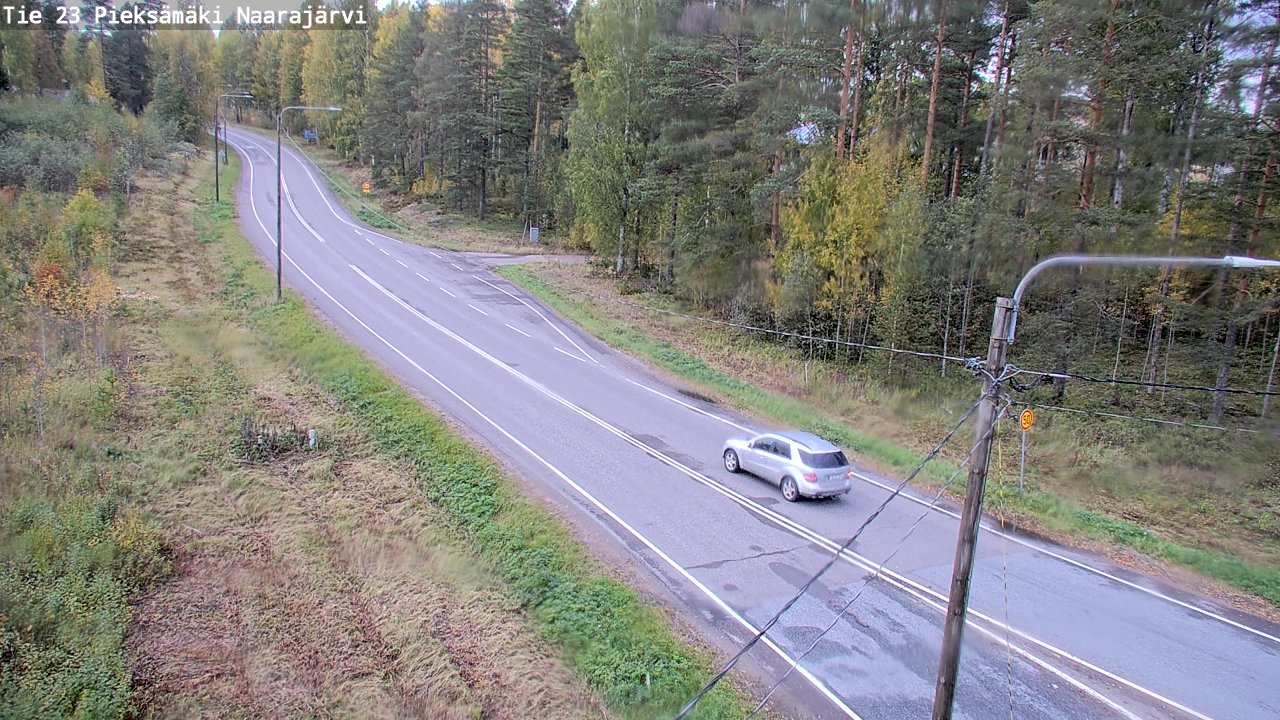 Weather Camera Image Road 23 Pieksämäki, Naarajärvi, Pieksämäki, Etelä-Savo