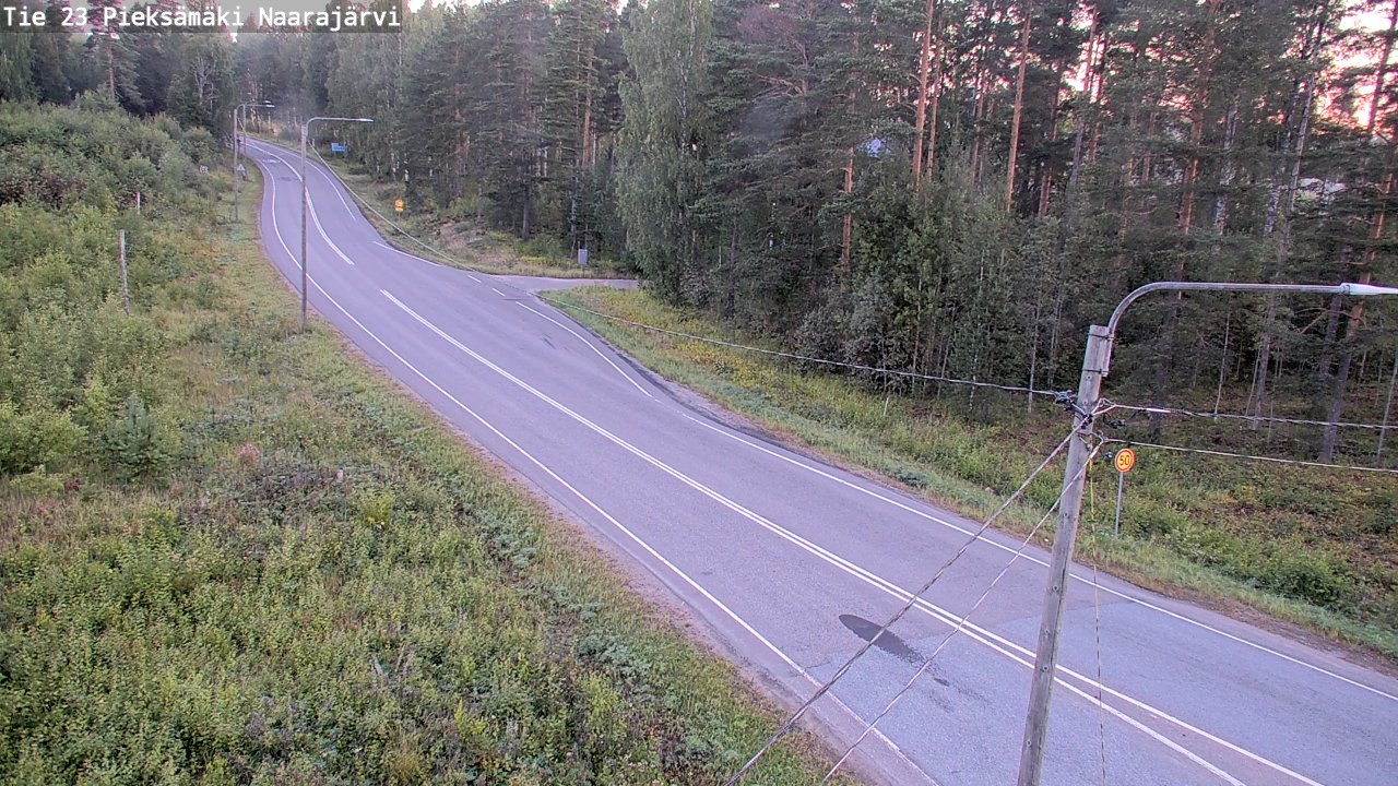 Kelikamerat Kuva Tie 23 Pieksämäki, Naarajärvi, Pieksämäki, Etelä-Savo