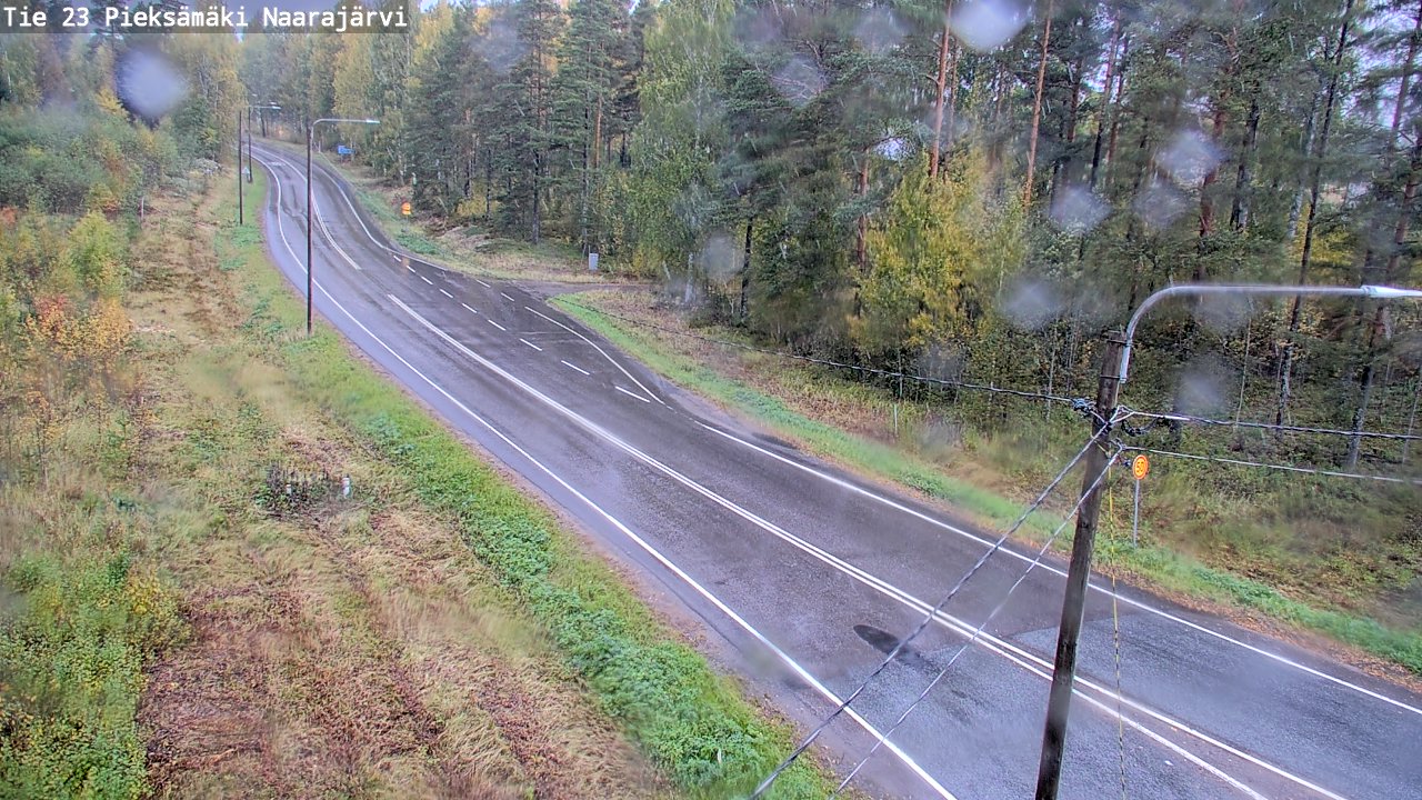 Weather Camera Image Road 23 Pieksämäki, Naarajärvi, Pieksämäki, Etelä-Savo
