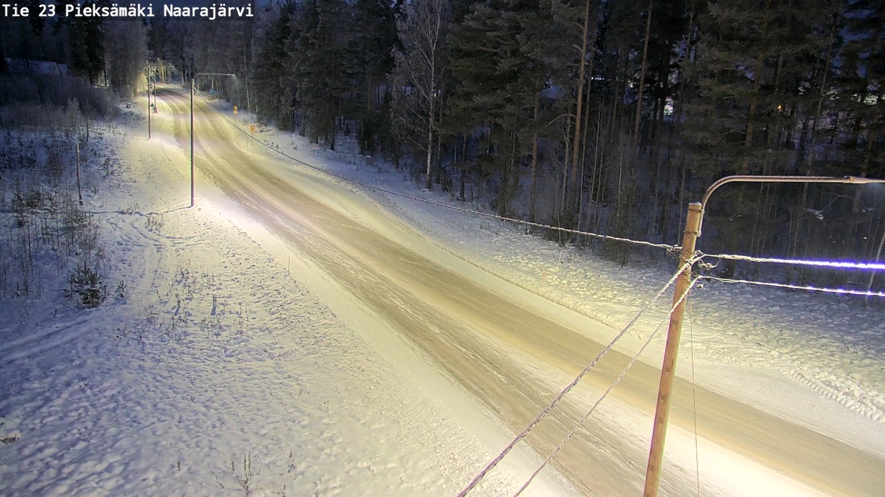 Kelikamerat Kuva Tie 23 Pieksämäki, Naarajärvi, Pieksämäki, Etelä-Savo