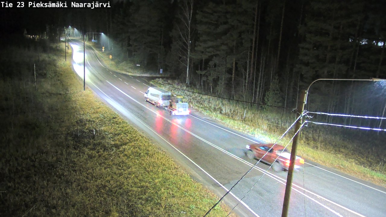 Kelikamerat Kuva Tie 23 Pieksämäki, Naarajärvi, Pieksämäki, Etelä-Savo
