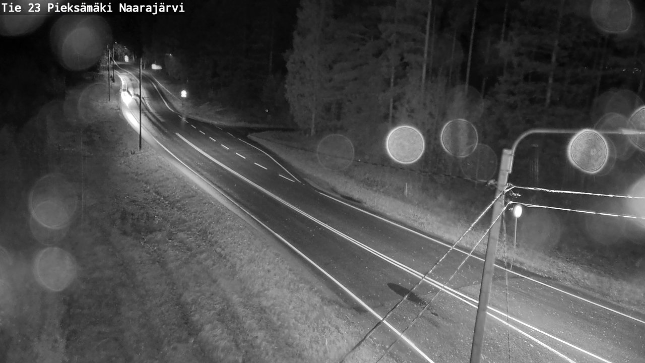 Weather Camera Image Road 23 Pieksämäki, Naarajärvi, Pieksämäki, Etelä-Savo