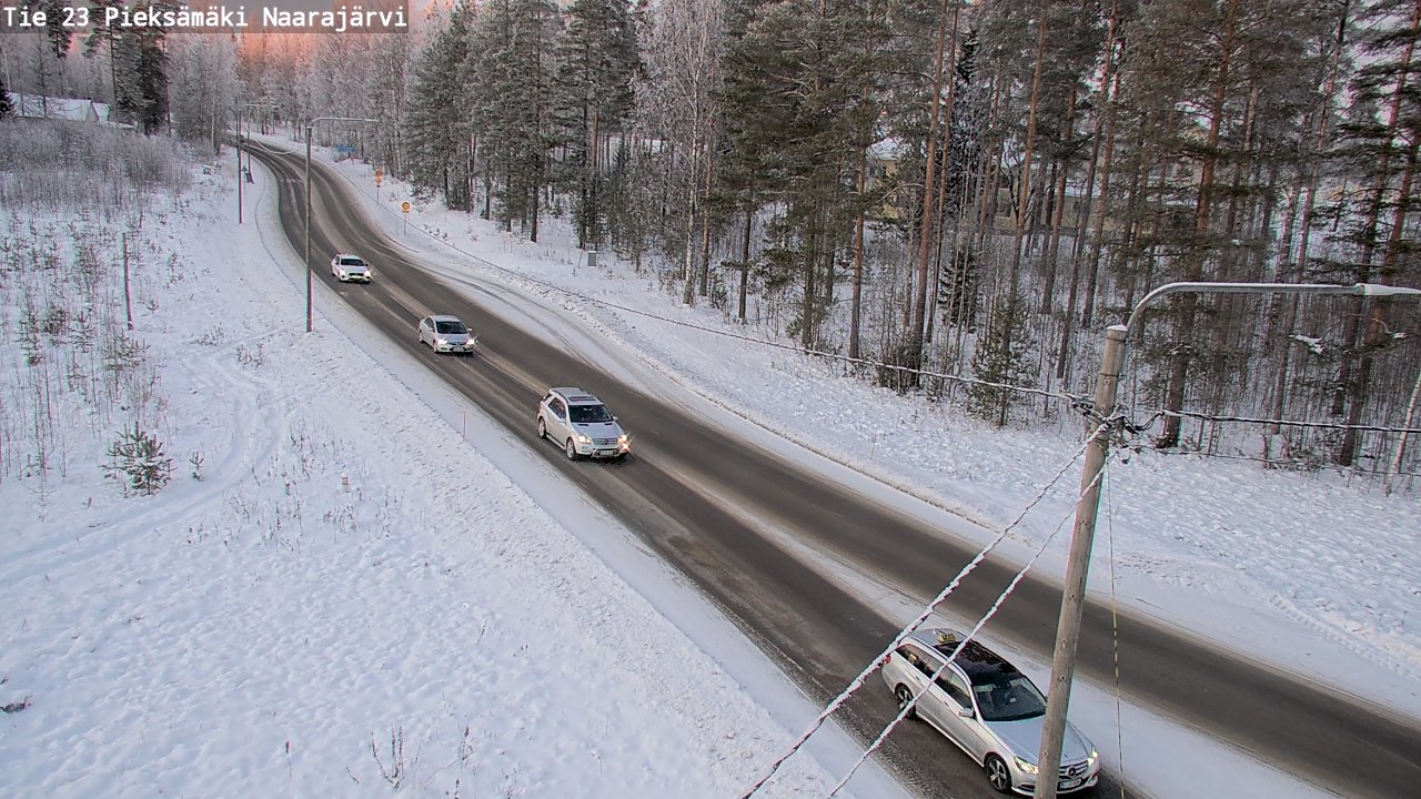 Kelikamerat Kuva Tie 23 Pieksämäki, Naarajärvi, Pieksämäki, Etelä-Savo