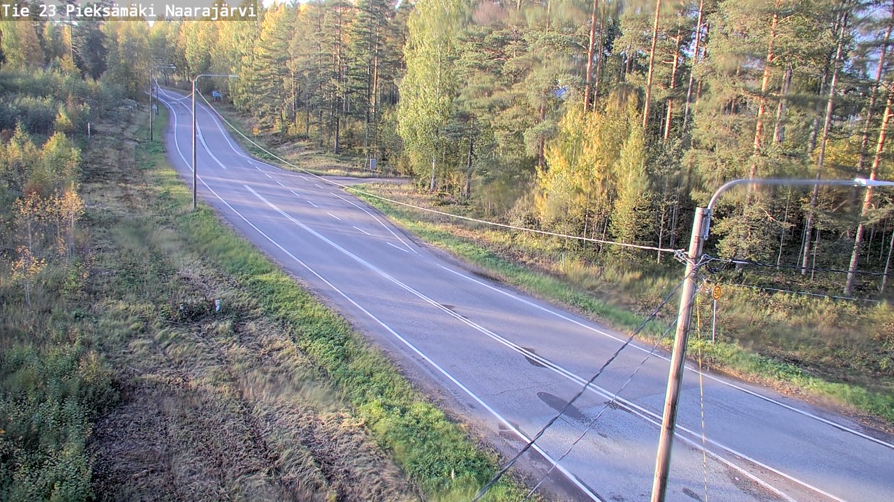 Weather Camera Image Road 23 Pieksämäki, Naarajärvi, Pieksämäki, Etelä-Savo