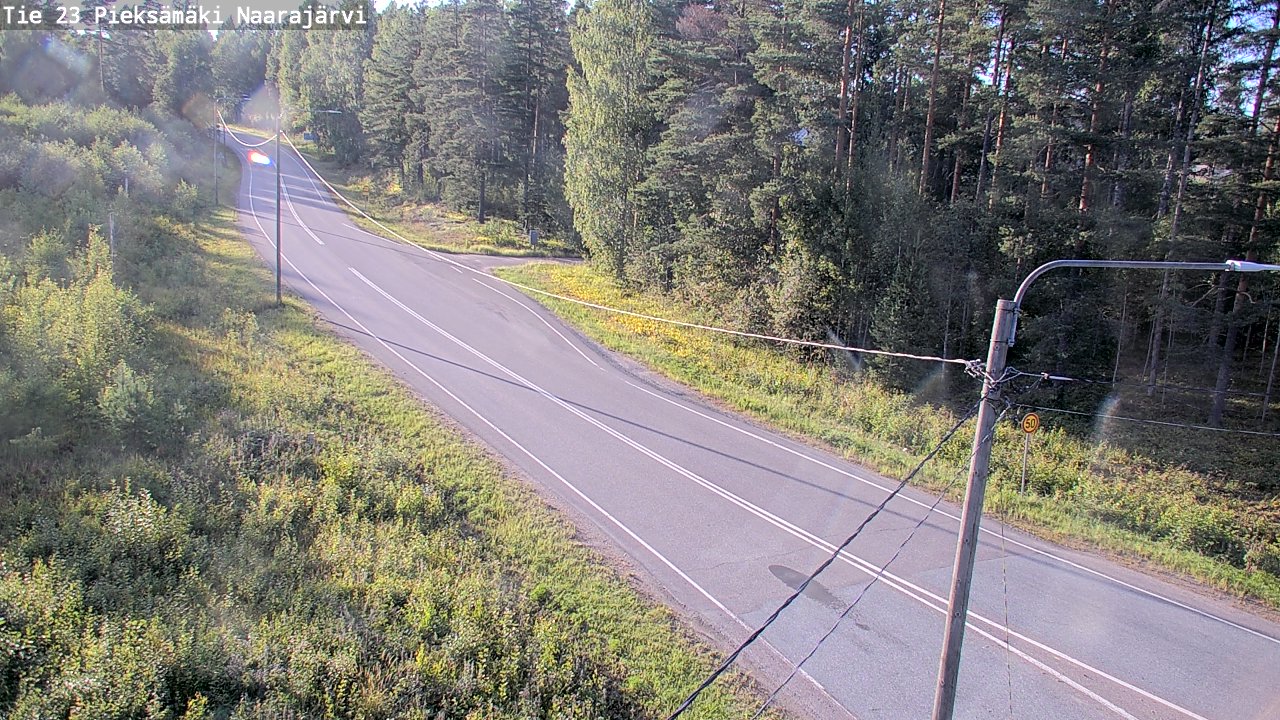 Kelikamerat Kuva Tie 23 Pieksämäki, Naarajärvi, Pieksämäki, Etelä-Savo
