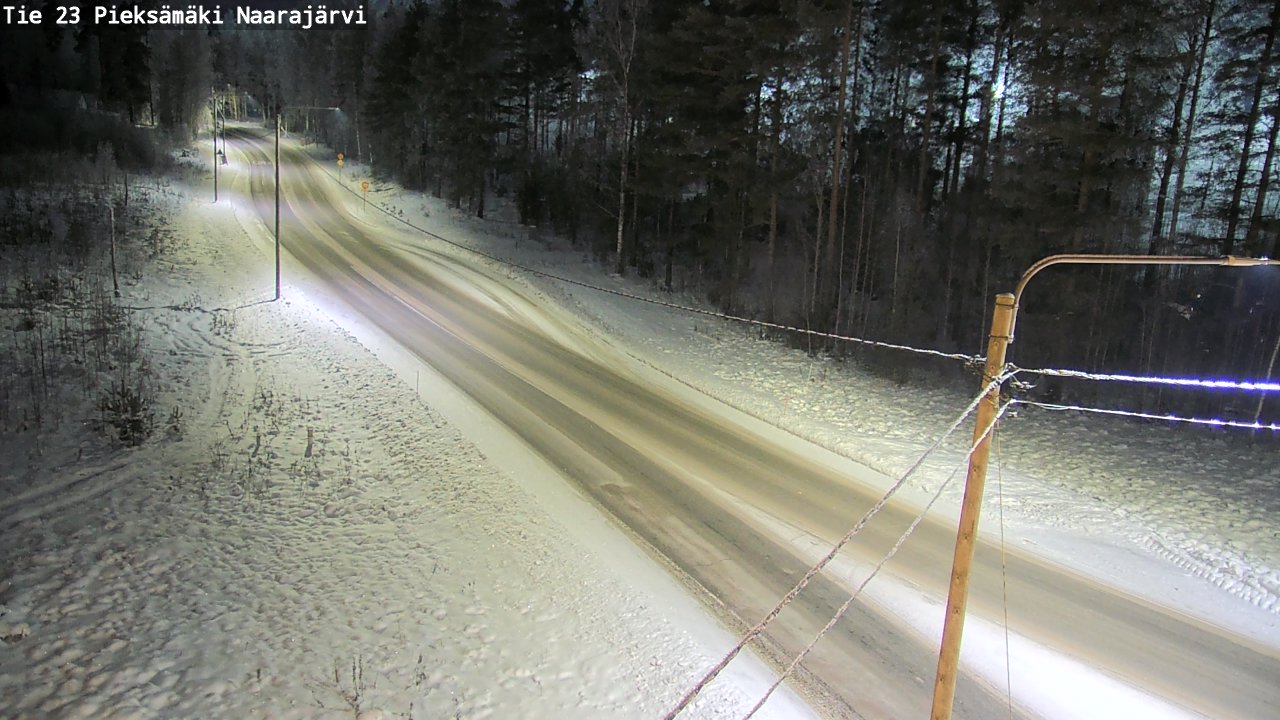Kelikamerat Kuva Tie 23 Pieksämäki, Naarajärvi, Pieksämäki, Etelä-Savo