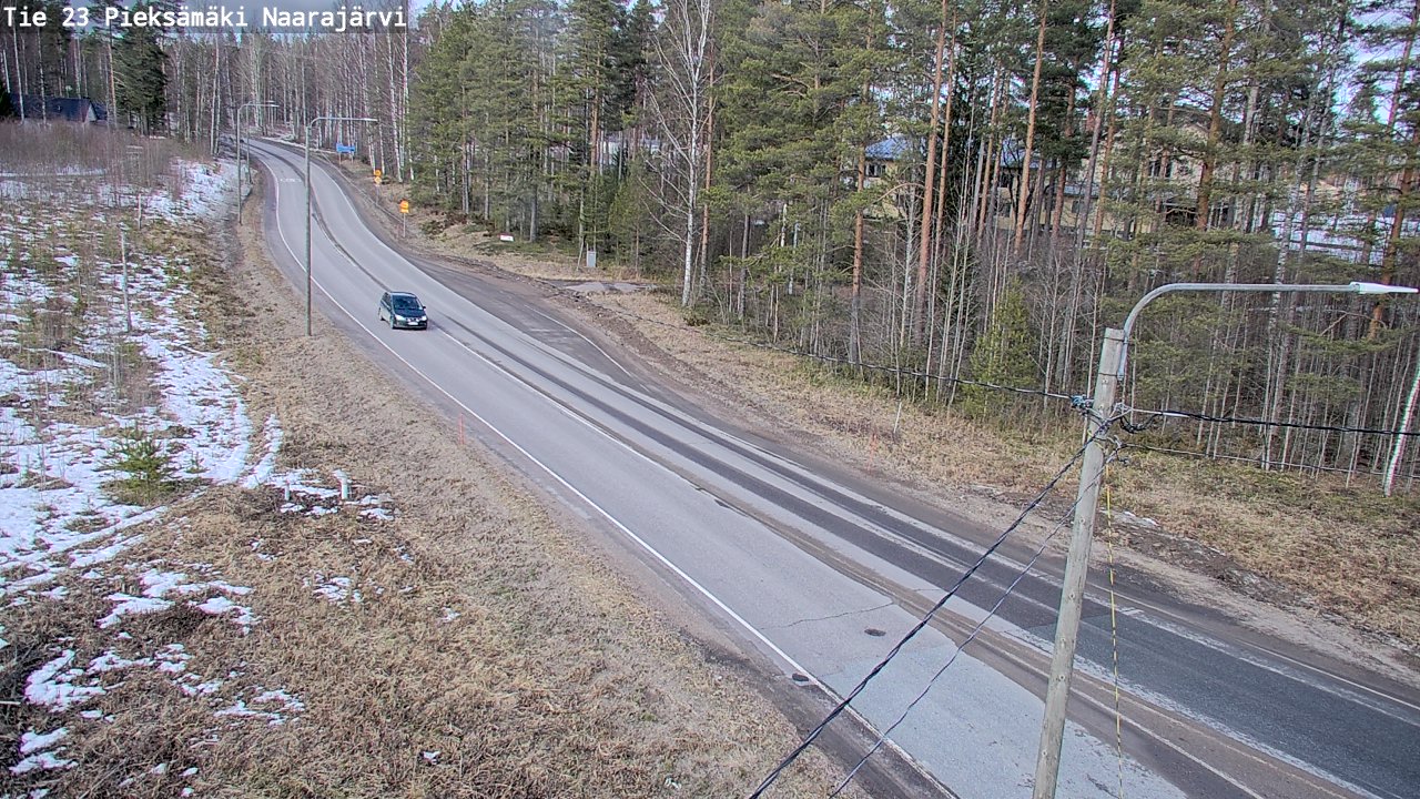 Kelikamerat Kuva Tie 23 Pieksämäki, Naarajärvi, Pieksämäki, Etelä-Savo