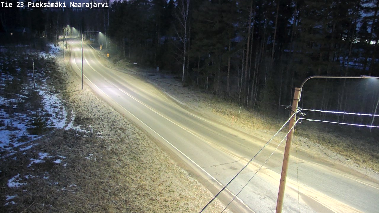 Kelikamerat Kuva Tie 23 Pieksämäki, Naarajärvi, Pieksämäki, Etelä-Savo