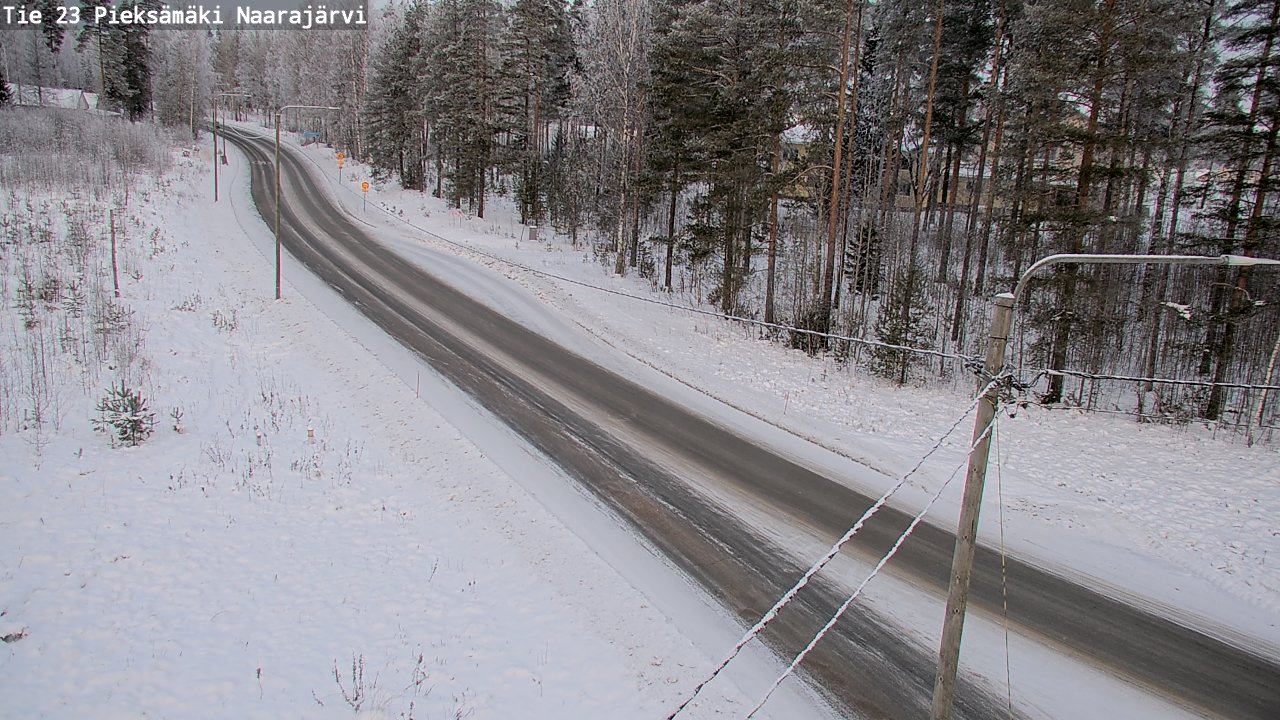 Kelikamerat Kuva Tie 23 Pieksämäki, Naarajärvi, Pieksämäki, Etelä-Savo