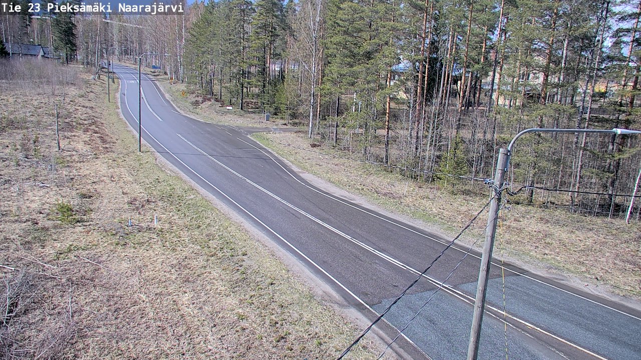 Kelikamerat Kuva Tie 23 Pieksämäki, Naarajärvi, Pieksämäki, Etelä-Savo