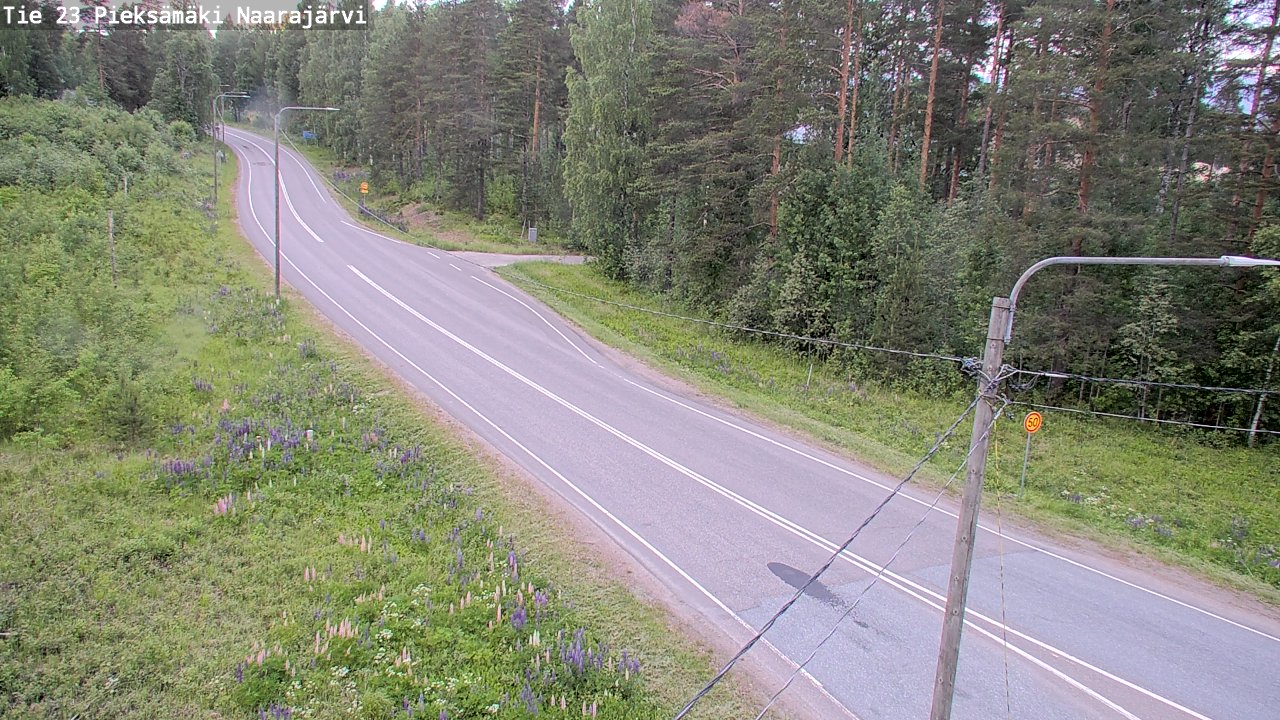 Kelikamerat Kuva Tie 23 Pieksämäki, Naarajärvi, Pieksämäki, Etelä-Savo
