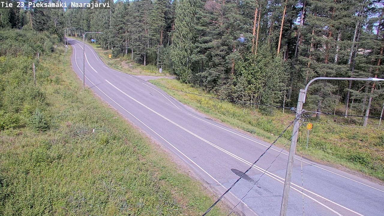 Kelikamerat Kuva Tie 23 Pieksämäki, Naarajärvi, Pieksämäki, Etelä-Savo