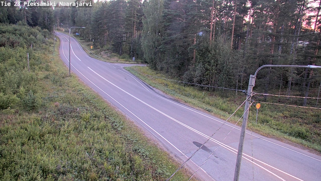 Kelikamerat Kuva Tie 23 Pieksämäki, Naarajärvi, Pieksämäki, Etelä-Savo