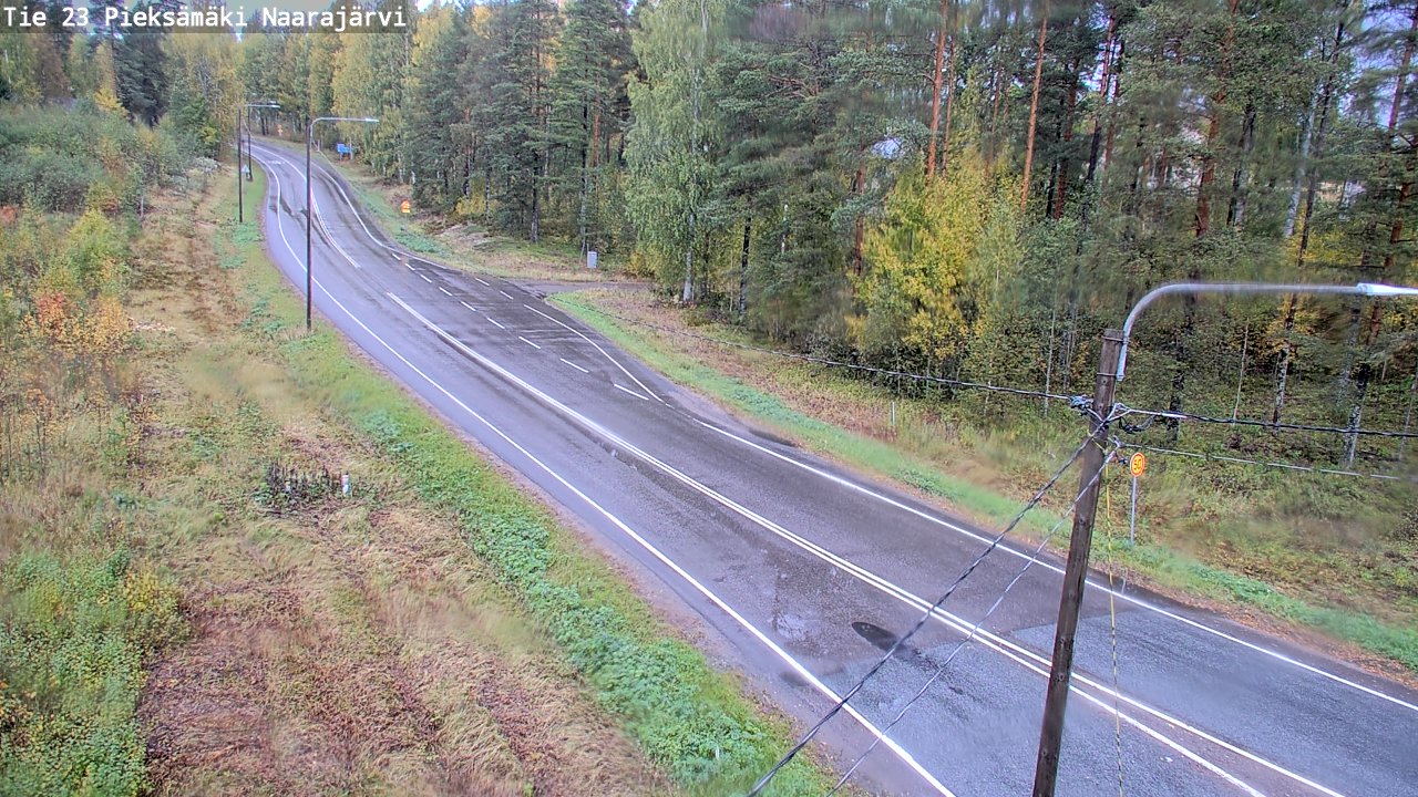Weather Camera Image Road 23 Pieksämäki, Naarajärvi, Pieksämäki, Etelä-Savo