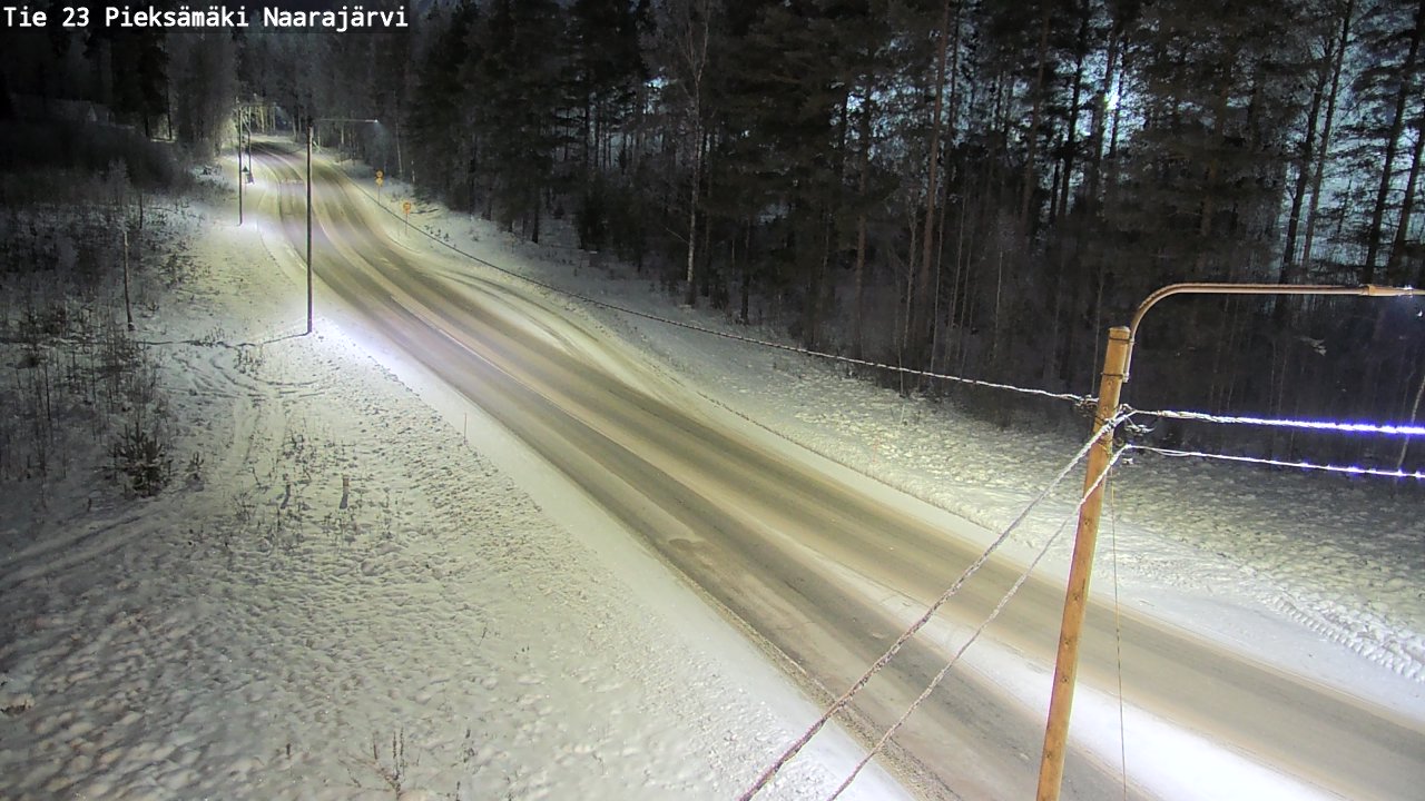 Kelikamerat Kuva Tie 23 Pieksämäki, Naarajärvi, Pieksämäki, Etelä-Savo
