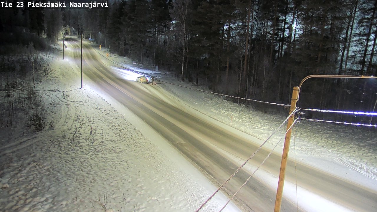 Kelikamerat Kuva Tie 23 Pieksämäki, Naarajärvi, Pieksämäki, Etelä-Savo