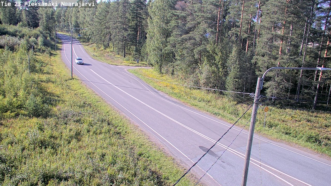 Kelikamerat Kuva Tie 23 Pieksämäki, Naarajärvi, Pieksämäki, Etelä-Savo