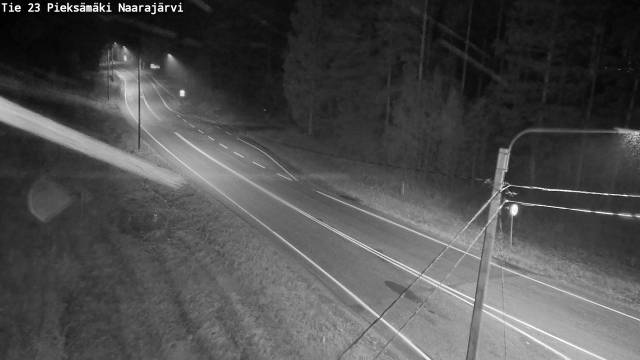 Weather Camera Image Road 23 Pieksämäki, Naarajärvi, Pieksämäki, Etelä-Savo