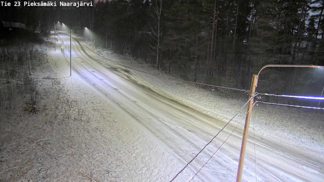 Kelikamerat Kuva Tie 23 Pieksämäki, Naarajärvi, Pieksämäki, Etelä-Savo