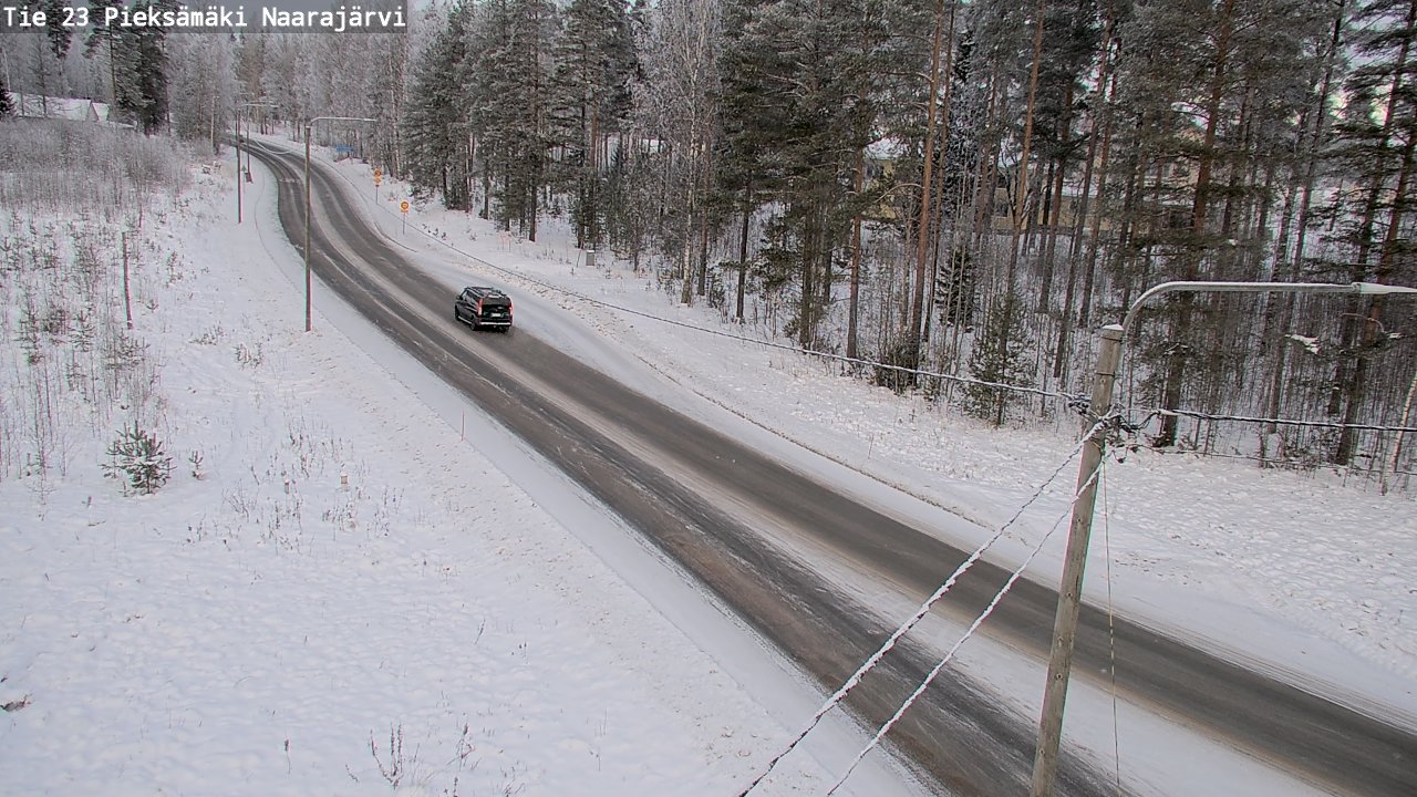 Kelikamerat Kuva Tie 23 Pieksämäki, Naarajärvi, Pieksämäki, Etelä-Savo