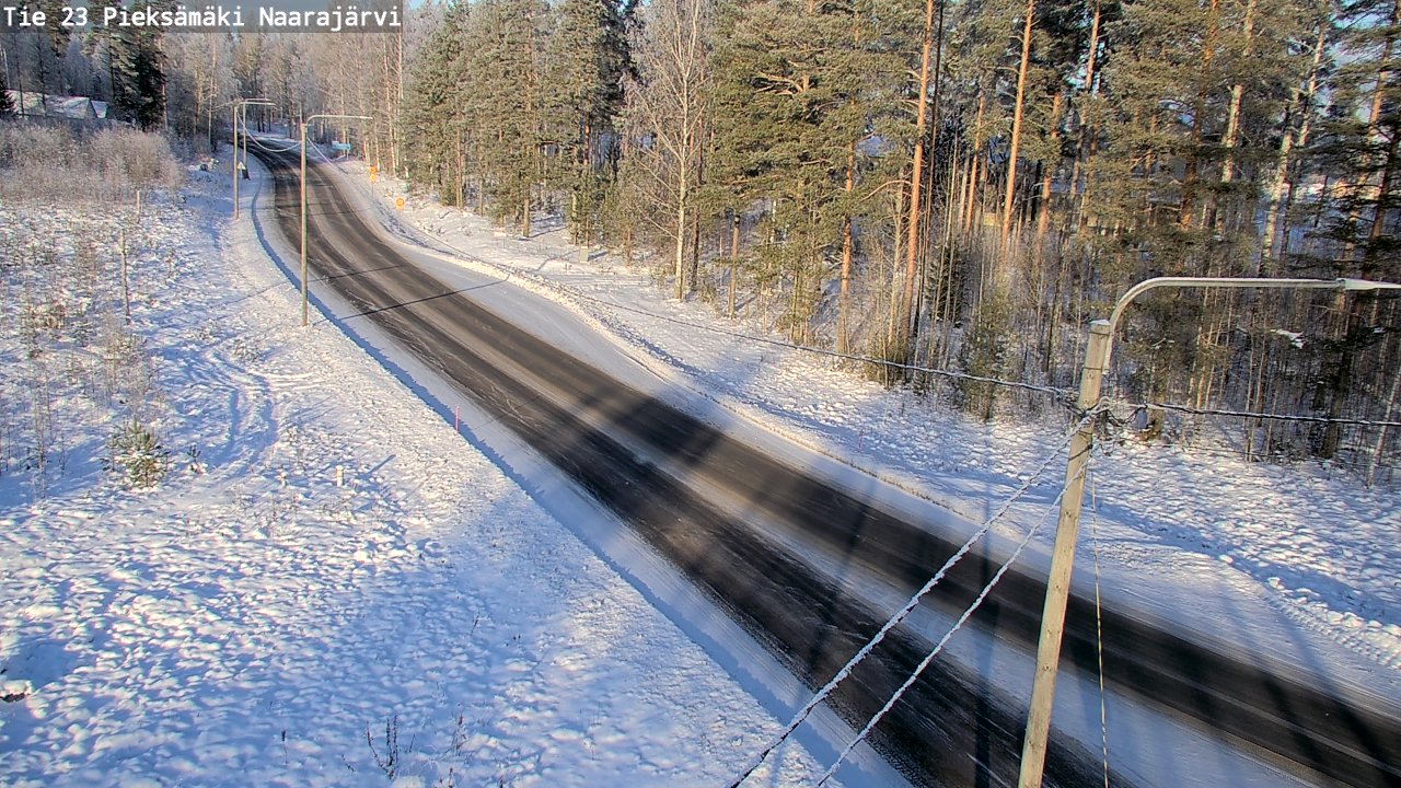 Kelikamerat Kuva Tie 23 Pieksämäki, Naarajärvi, Pieksämäki, Etelä-Savo