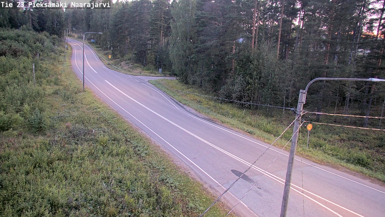 Kelikamerat Kuva Tie 23 Pieksämäki, Naarajärvi, Pieksämäki, Etelä-Savo