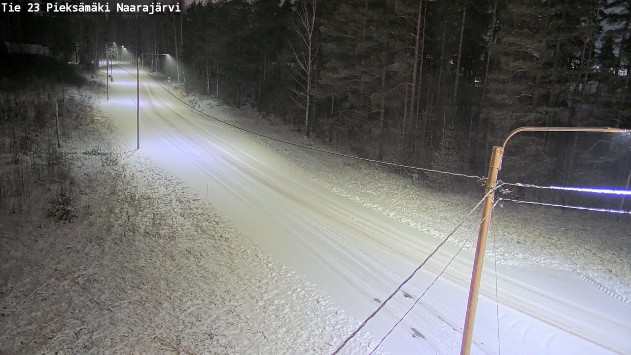 Kelikamerat Kuva Tie 23 Pieksämäki, Naarajärvi, Pieksämäki, Etelä-Savo