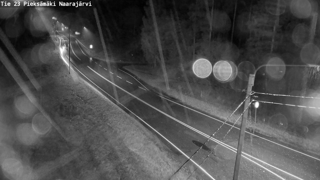 Weather Camera Image Road 23 Pieksämäki, Naarajärvi, Pieksämäki, Etelä-Savo