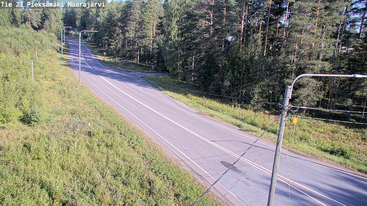 Kelikamerat Kuva Tie 23 Pieksämäki, Naarajärvi, Pieksämäki, Etelä-Savo