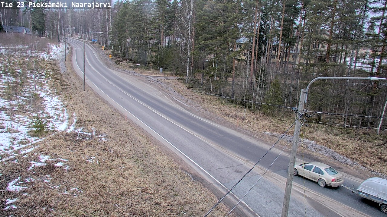 Kelikamerat Kuva Tie 23 Pieksämäki, Naarajärvi, Pieksämäki, Etelä-Savo